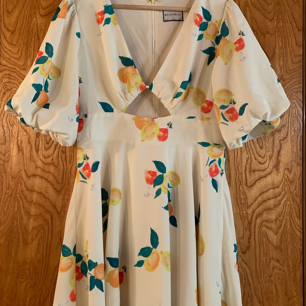 Away Citrus Delight Midi Dress